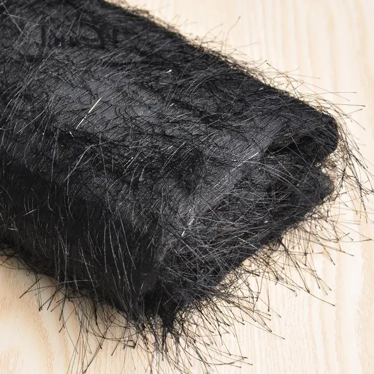 JaneYU Новинка Desigin черная индивидуальность тканевая кисточка платье из летней ткани