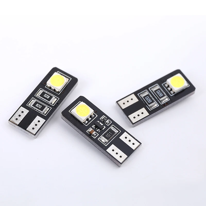 10 шт. Canbus T10 194 168 W5W 5050 СВЕТОДИОДНЫЙ парковочный 2 SMD чип без ошибок чтение автомобиля боковой Клин Parkings лампа белый светильник
