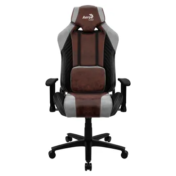 

Aerocool BARON, gaming chair, AeroSuede, Breathable, backstop Adjustable, Red