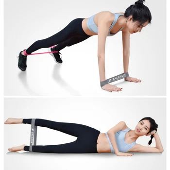 

Wholesale Sports For Home Fitness Stretching Strength Training Gum Gym WorkoutCool Yoga Belt Resistance Bands Emulsion Pull Rope