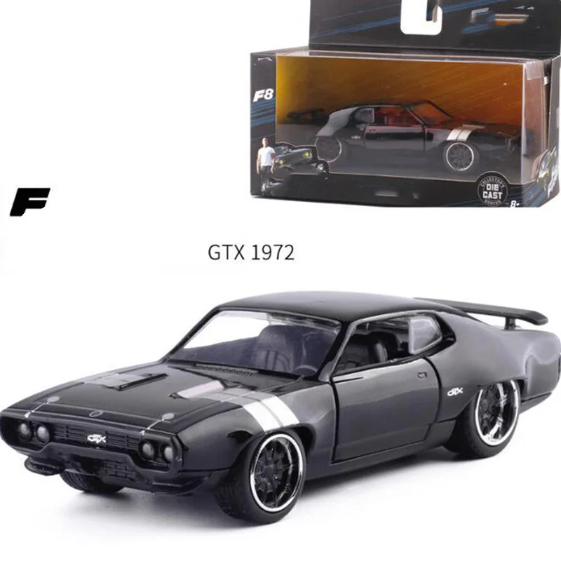 1:32 Масштаб 13 см 1972 DOM'S GTX Быстрый гоночный литая модель автомобиля из сплава Matel