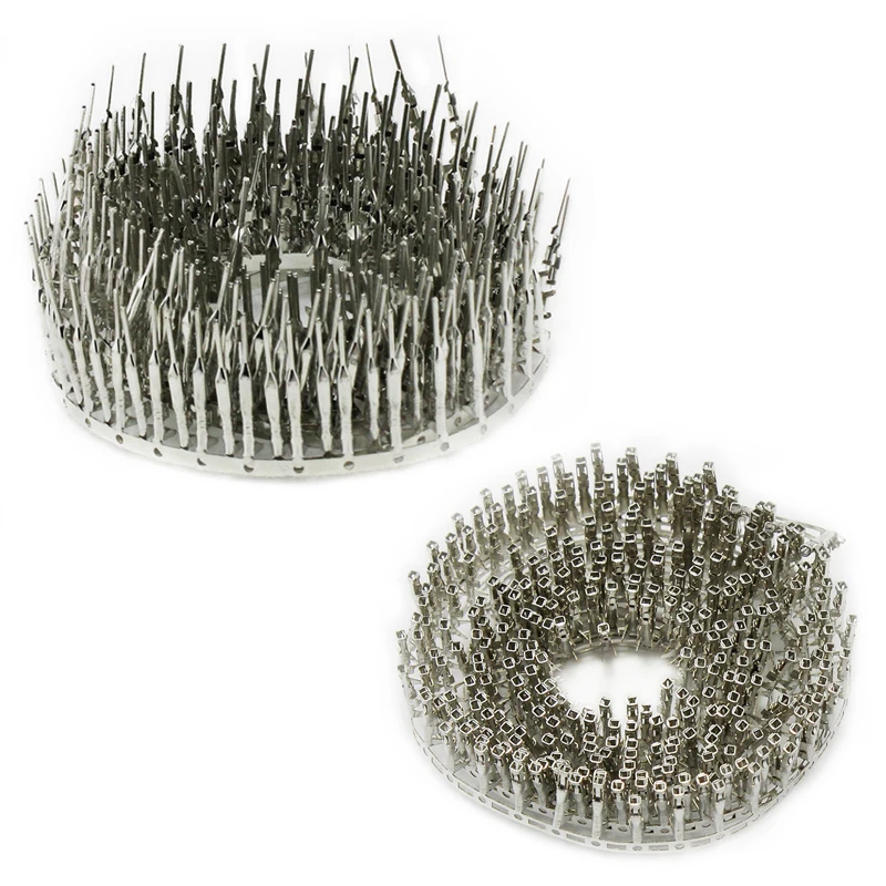 200 шт. 2 54 мм штырьковый разъем Dupont Jumper Wire Cable Female Pin Crimp Terminal Connector(Female) | Обустройство
