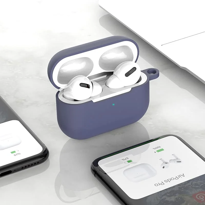 Роскошный цветной Мягкий силиконовый чехол для Airpods Pro, защитный чехол для наушников, противоскользящий чехол для Apple AirPods Pro EarPods, противоударный, Новинка