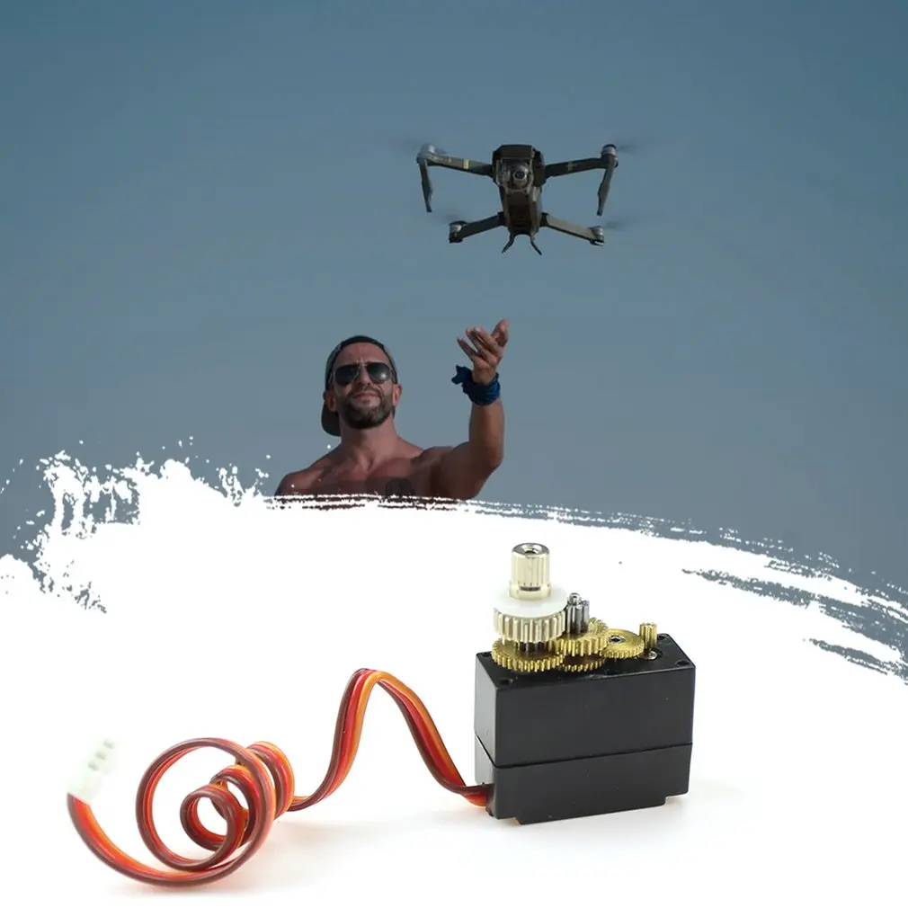 Для WLToys XK X130 сервопривод для радиоуправляемого вертолета металлическая Шестерня K130 сервопривод RC часть для XK K130 RC вертолет K130.0009