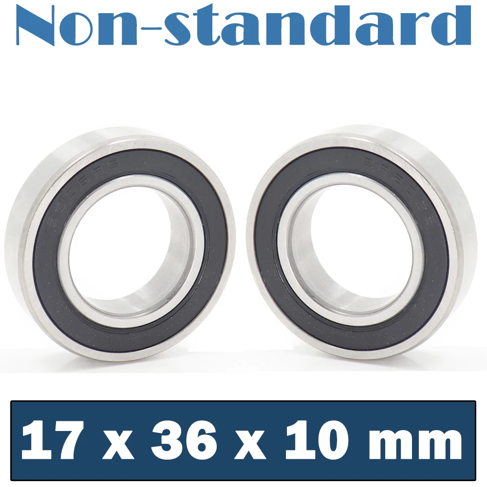 

173610 Non-standard Ball Bearings ( 2 PCS ) Inner Diameter 17 mm Non Standard Bearing 17*36*10 mm