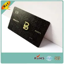 Пользовательские роскошные тисненые Горячие фольги пластиковые ПВХ штампованные визитные карточки