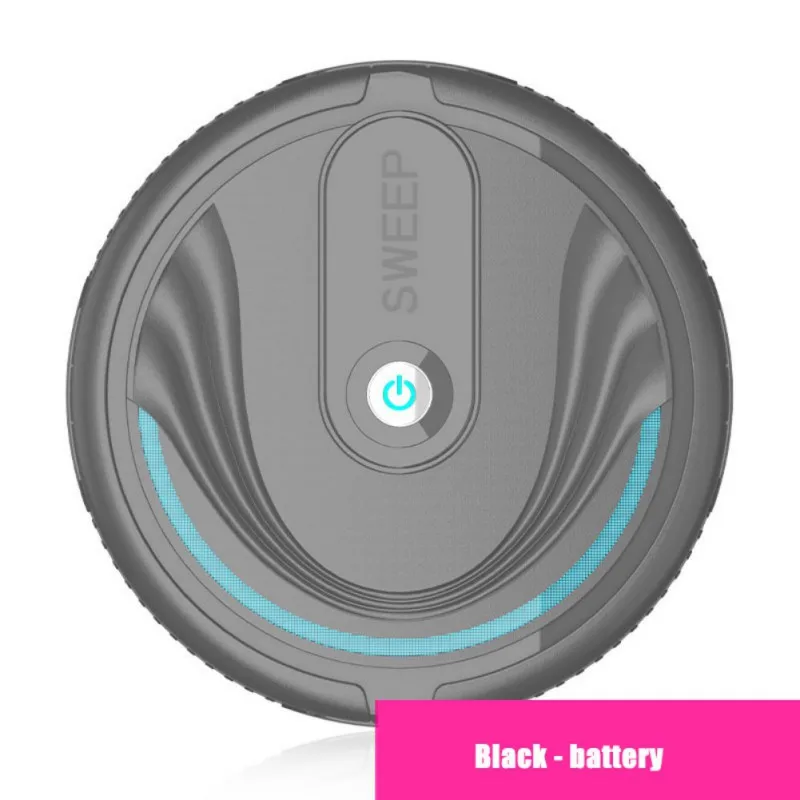 No battery Робот-пылесос, инструменты для уборки пола, полностью автоматический мини-пылесос, робот, бытовая техника, подметальная машина - Цвет: No battery