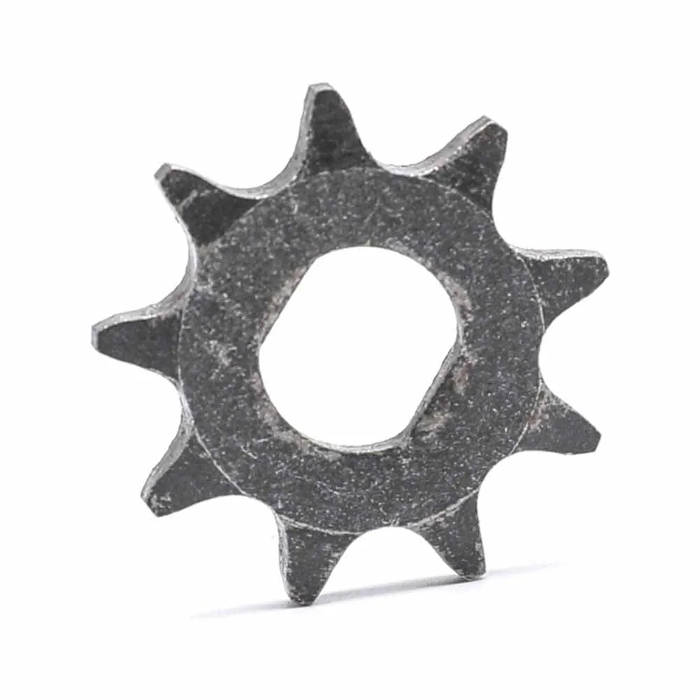 T8F-9T 9 Tooth Front Sprocket For 500W 1000W Electric Scooter 43cc 47cc 49cc Mini Pocket Dirt Bike ATV