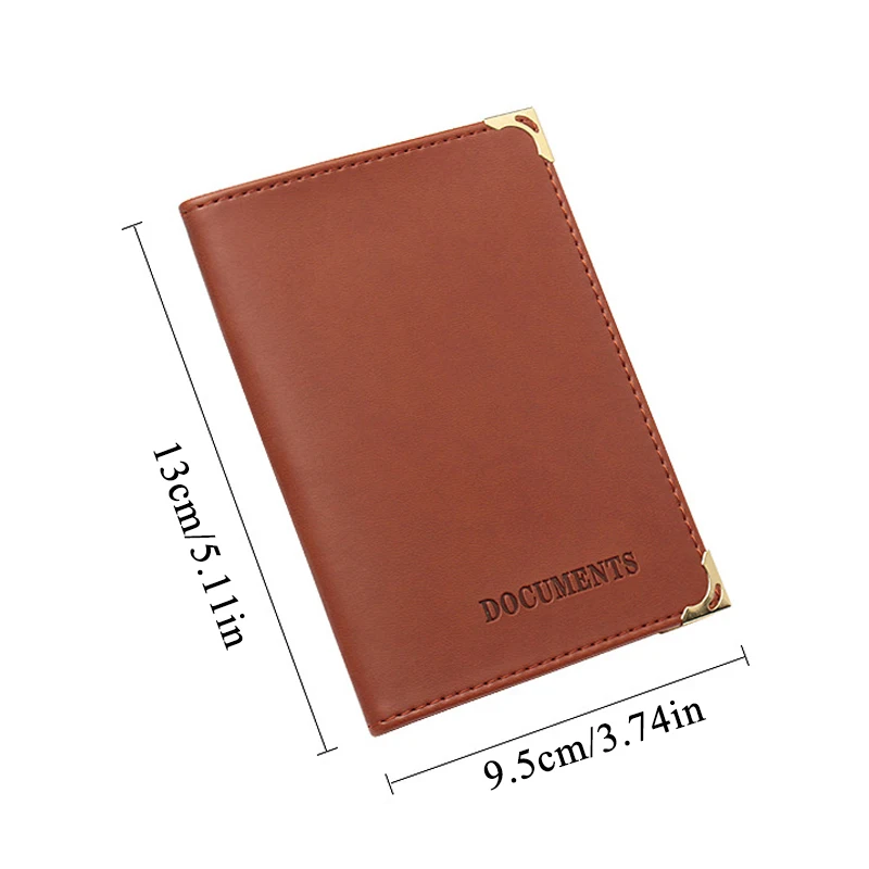 Hot Sale Russian Auto Driver License Bag Retro High Quality Leather On Cover for Car Driving Documents New Card Holder Card Case