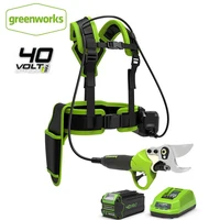 GREENWORKS 40V Electric Pruning Shears Brushless Motor Professional Home Garden MAX 3.5mm Lithium Battery Garden Pruner Scissors 1