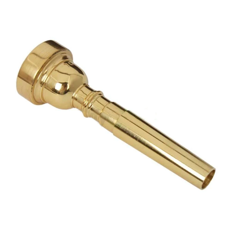 New Trumpet Mouthpiece for Bach 7C Size Gold Plated