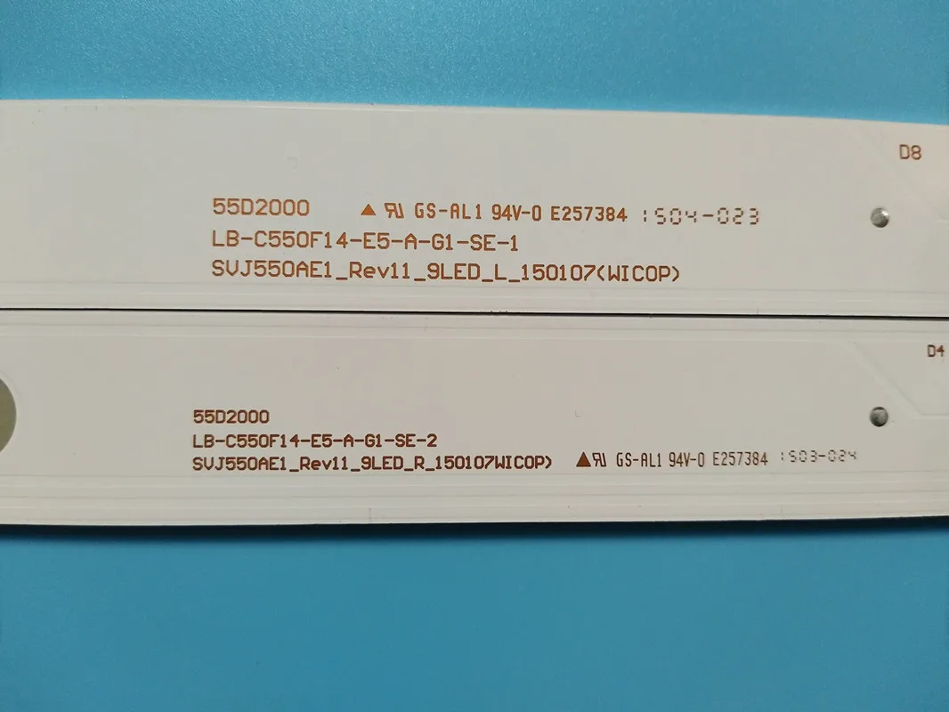 1108 мм полоска снизу светильник для Philips 55 POLEGADAS LB-C550F14-E5-L-G1-SE1 850118650 SVJ550AG2 REV11