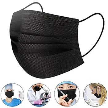 

50 Pc Disposable Dust-proof Mask Adults Pm2.5 Windproof Mist Pollution Protection Mouth Mask Filter Mascarillas