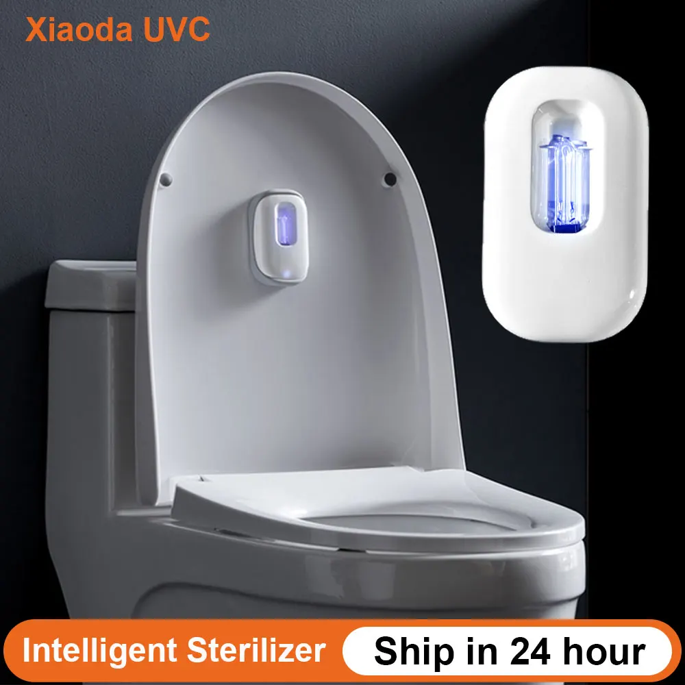 

Xiaoda Toilet Sterilizing UVC+Ozone Intelligent Sterilization IPX4 Lamp For Household Toilet Disinfect Deodorizer Lights