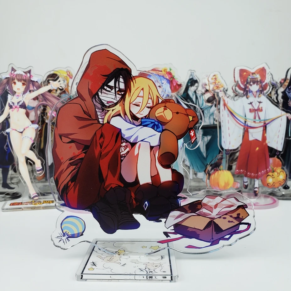 Anime Angels Of Death Zack Rachel Couple Acrylic Stand Figure Collection  Model Toy Doll Gifts Cosplay - Action Figures - AliExpress