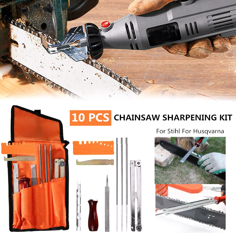 

Depth Gauge File Guide Bar Groove For7/32" 5/32" 3/16"3/8" P 0.325" Chain Saw Chainsaw Part Woodworking Sharpening Tool Kit