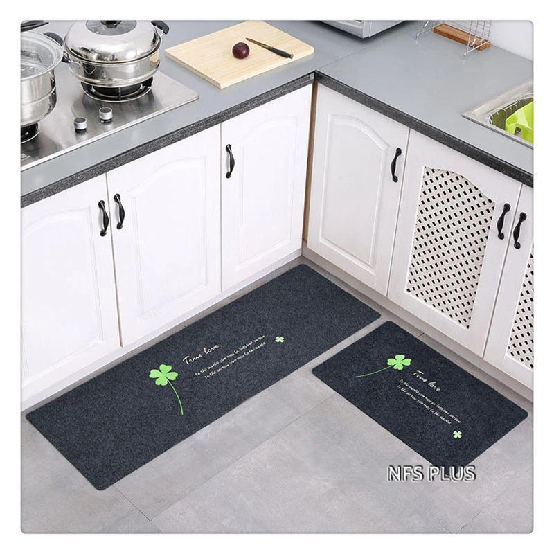 Kitchen Carpet Polyester Fiber Embroidered Printed TPR Anti Slip Floor Mat Area Rugs Home Outdoor Front Door Doormat|Коврик| |