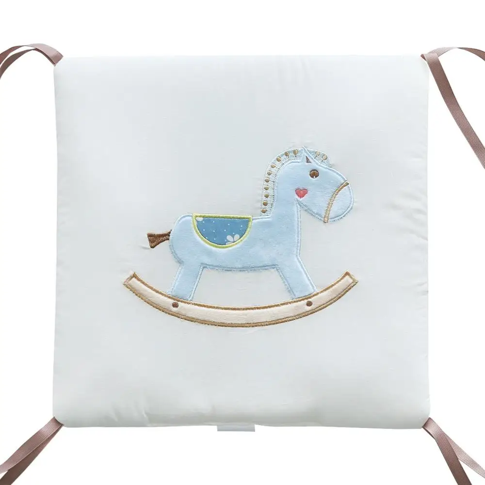 Baby Bumper For Newborns Nordic Thick Soft Bumpers In The Crib For Baby Room Decoration Crib Protector For Infant Cot 6 Pcs Set
