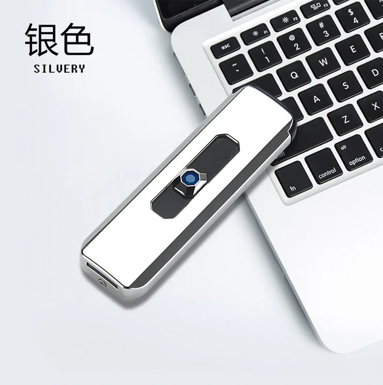Портативный USB Перезаряжаемый ветрозащитный беспламенный дуга плазменная Зажигалка электронная зарядка прикуриватель Новые Гаджеты для мужчин