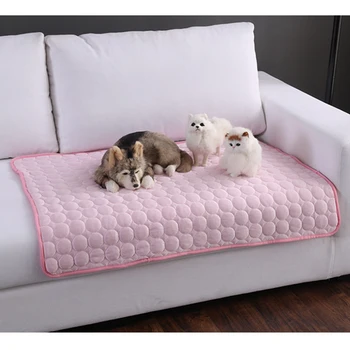 

Pet Summer Dog Cooling Mats Blanket Ice for Cat Pet Cooling Nest Bed Mattress For Dog Cat Camping Sleeping Pad лежанка для собак