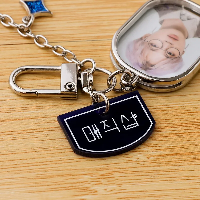 KPOP Bangtan мальчики альбом 5TH собрать FM тот же пункт брелок металлический кулон брелок аксессуары для женщин мужчин bangtan ювелирные изделия