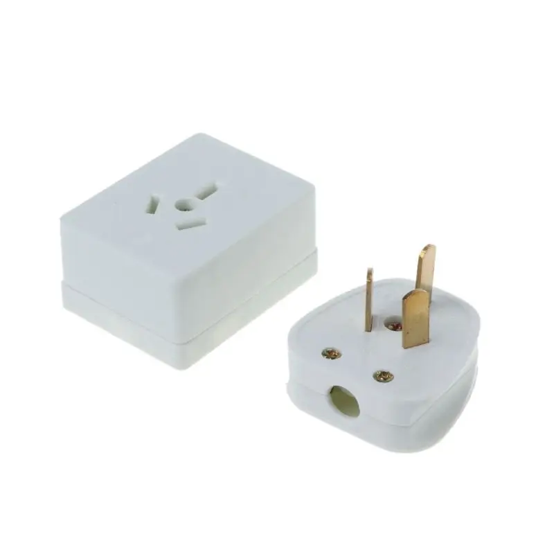 Description Picture 5 of item86 Type AC 250V 10A 16A High Power Electrical Wall Socket 3 Pin Plug Wall Outlet Plate Panel White For Air Conditioning