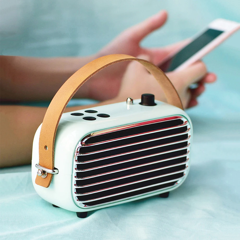 Классический Bluetooth динамик Youpin Lofree беспроводной портативный fm радиоприемник