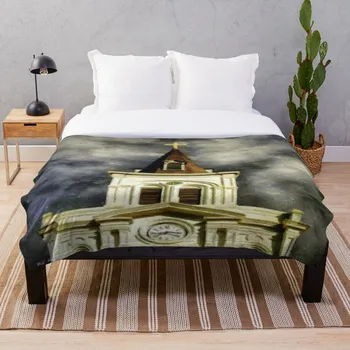 

Soft Blanket for Bed Sherpa Flannel Fleece Blanket Home Travel Sofa Soft Throw Blanket Stars Over Saint Louis