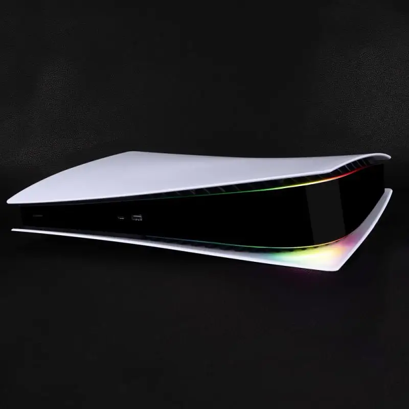 For PS5 Host Light Bar Rainbow Gradient Sticker For Playstation 5 Console LED Luminous Light Bar Self Adhesive Decals