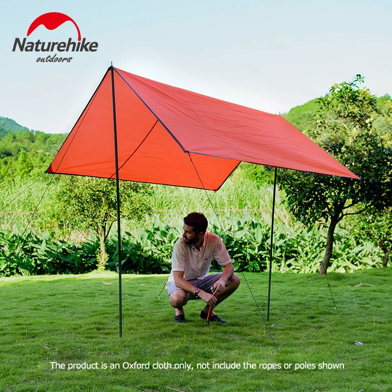 Дикий открытый Оксфорд брезент Портативный Naturehike 3-4 человек кемпинг коврик для
