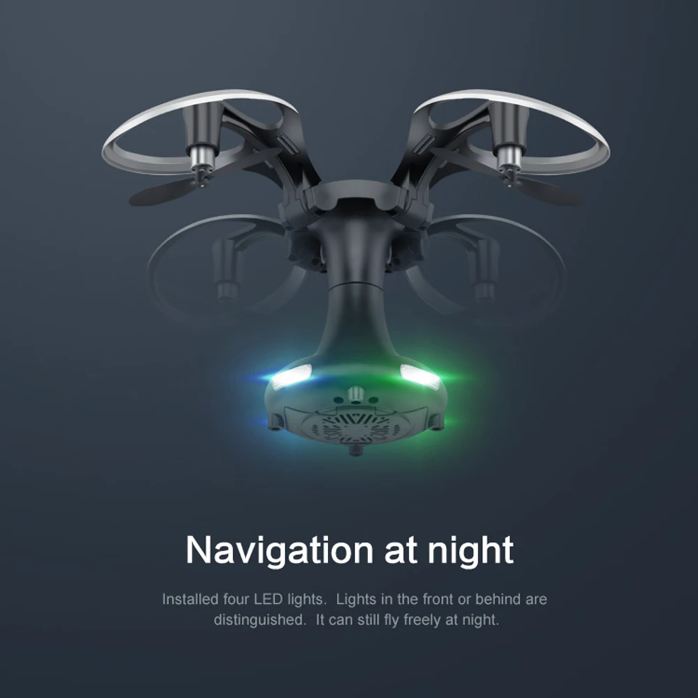 415B 3,7 V 400 мАч Мини-Дрон 2,4G 4CH 6-осевой 3D рулон Wi-Fi RC Квадрокоптер беспилотный летательный аппарат Игрушка с Камера Летающий