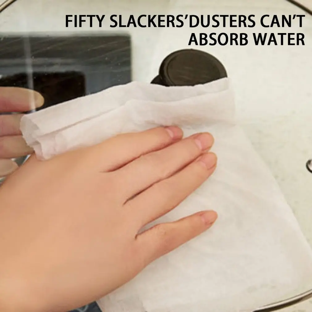 Одноразовая Нетканая одноразовая тряпка, хорошо впитывают воду, без ворса тряпка с антипригарным покрытием для очистки масла стол для мытья посуды