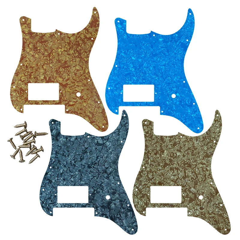 

Настраиваемая защита для гитары-для США, 11 отверстий для винтов, струна с Floyd Rose Tremolo мостовым хамбакером H PAF хамбакером с рисунком пламени