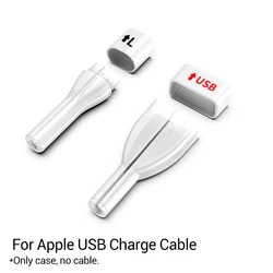PZOZ USB C Cable Protector & Winder for Enhanced Cable Durability (For Lightning TO USB)