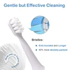 Brush Heads for Xiaomi Mijia T100 Toothbrush Heads Gum Care Soft Toothbrush Heads with Protecting Caps for Healthy Brushing 2