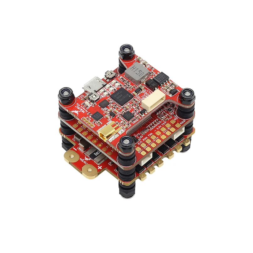 HGLRC FD F7 Dual 60A 3-6S BL32 4в1 VTX 400 МВт стек управления полетом и DinoShot 60A Blheli_32 3-6S 4в1 ESC для радиоуправляемого дрона квадрокоптера