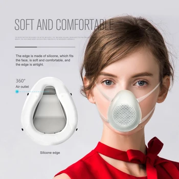 

USB Charging Electric Masks With 4PCS Free Filters Reusable Gas Masks Prevent Infection Reusable Maks Outdoor Sport Masks