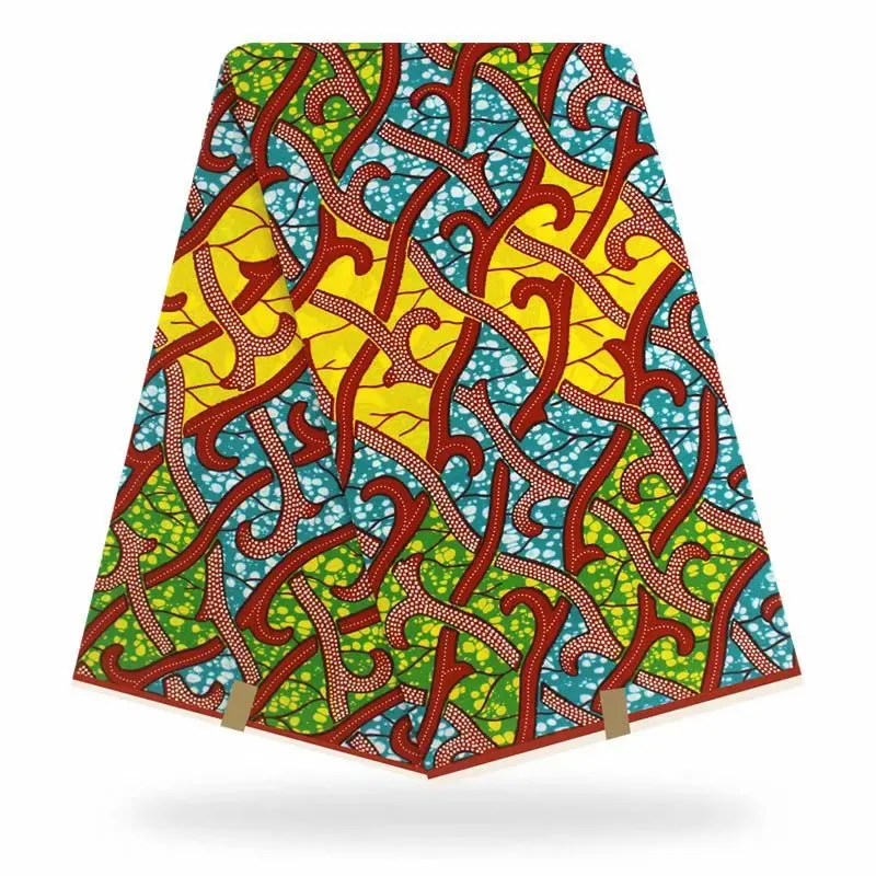 Последняя Гарантированная настоящий голландский воск, африканская набивная ткань лоскутное шитье - Цвет: As shown 7
