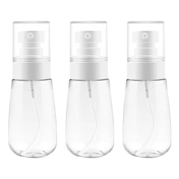 

3 Pcs 100ml Dispense Spray Bottle Plastic Small Alcohol Container Disinfection Water Holder Empty Spray Bottle for Home Outdoor