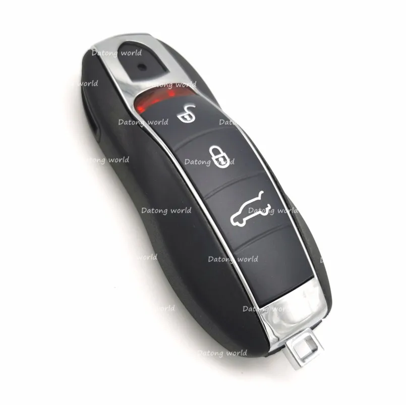 Datong World Автомобильный Дистанционный ключ для Porsche ID49 чип 433 МГц 3 кнопки Авто умный пульт дистанционного управления пустые части ключа