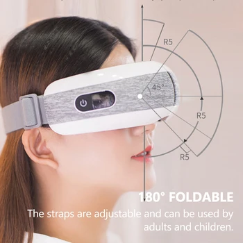 

Vibration Eye Massager Eye Care Instrument Hot Compress Eye Fatigue Massage Glasses Eyes Care Device Relax Eyes Machine