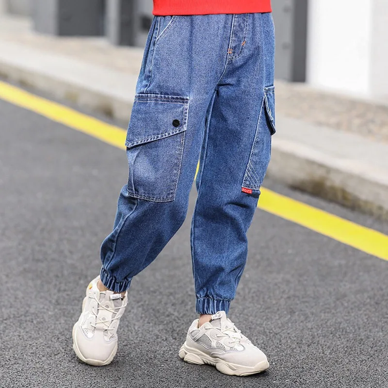 Siddons boys slacks jeans comfortable material and cool shape jeans for 4-14 year-old school boys no fading no pilling best pant