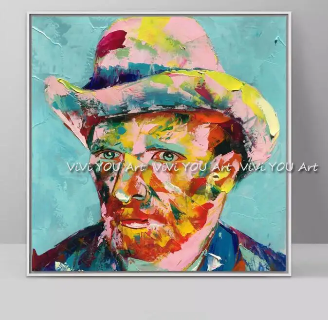 15 Ручная работа Франсуаза Nielly Мэрилин Монро портрет, холст, живопись палитра нож лицо масляная живопись Настенная картина для гостиной - Цвет: 15