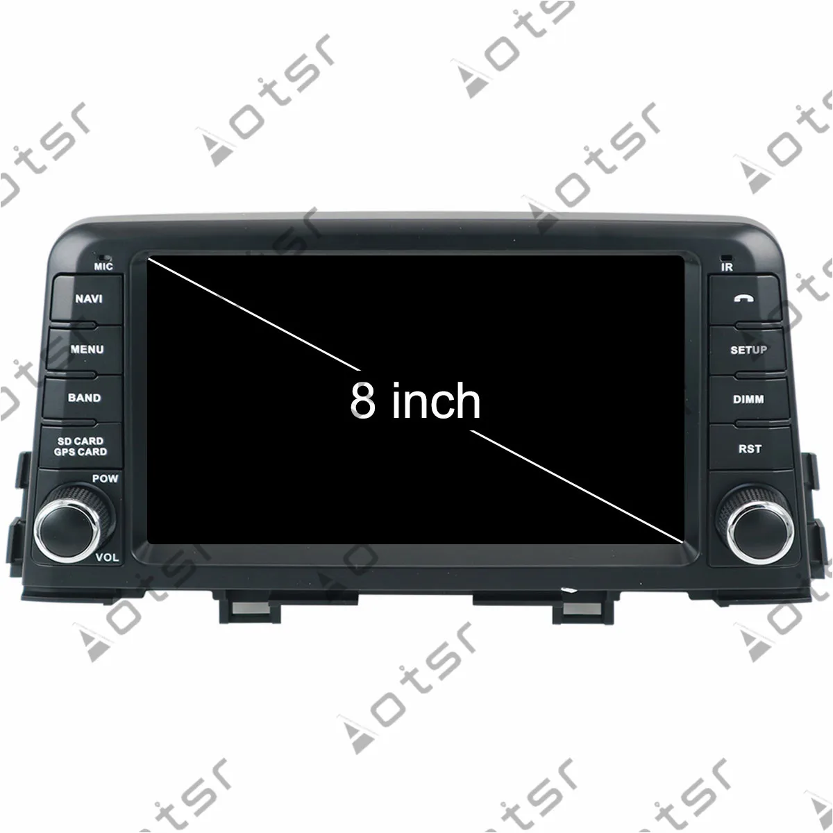 Clearance 8" Android 9.0 IPS GPS Navigation Car Radio Player For KIA morning 2016 2017 Tape Recorder Head Unit Multimedia Player 4