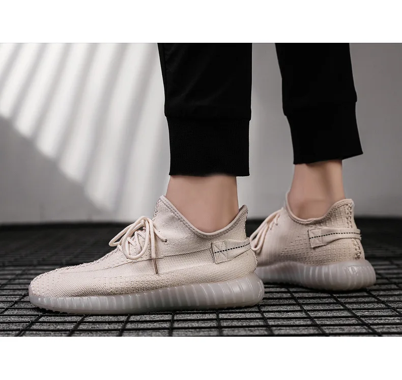 Coconut 350v2 кроссовки со звездами Светоотражающие стиль Мужская обувь с сетчатой поверхностью Повседневная Кокосовая Спортивная обувь Мужская тренд
