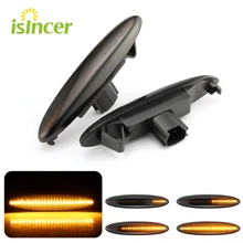 Luz LED secuencial intermitente, indicador lateral dinámico, para Lexus IS250 IS350 SC430, Toyota Highlander Soarer Kluger GSU 4, 2 uds.