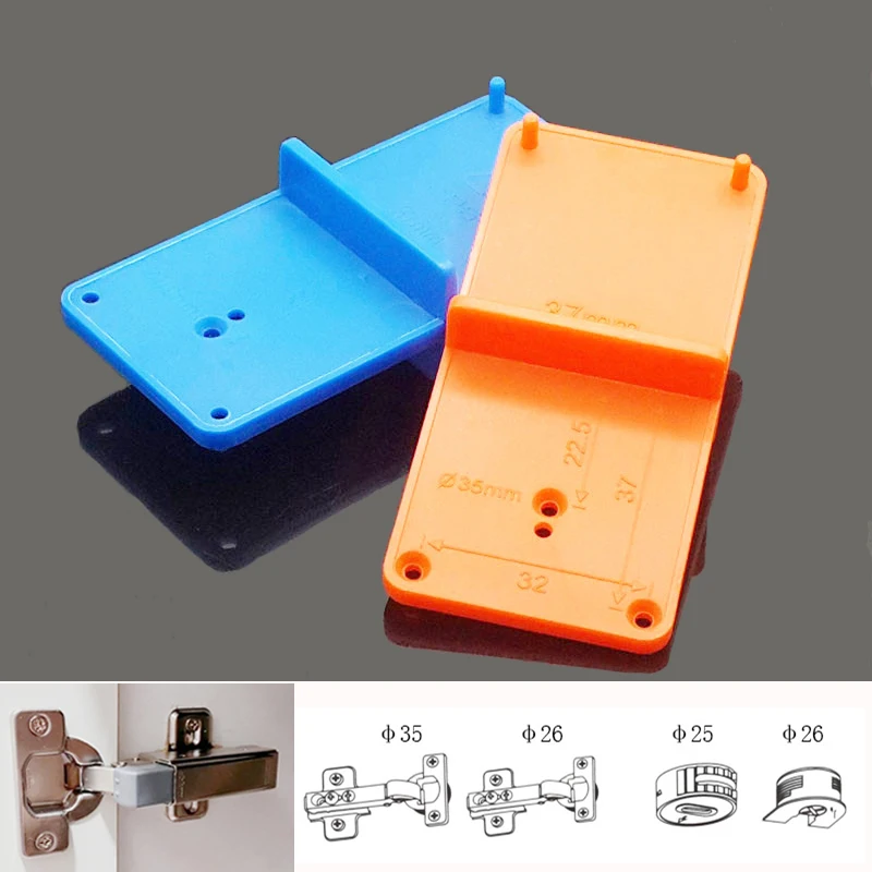 40mm Charnière Trou Guide De Perçage Localisateur Travail du Bois Poinçon Foret Outil Douverture De Trou pour Armoires De Porte Modèle DIY Orange XQK 35 40mm Charnière Trou Guide De Perçage Localisateur Travail du Bois Poinçon Foret Outil Douverture De Trou pour Armoires De Porte Modèle DIY Orange XQK 35
