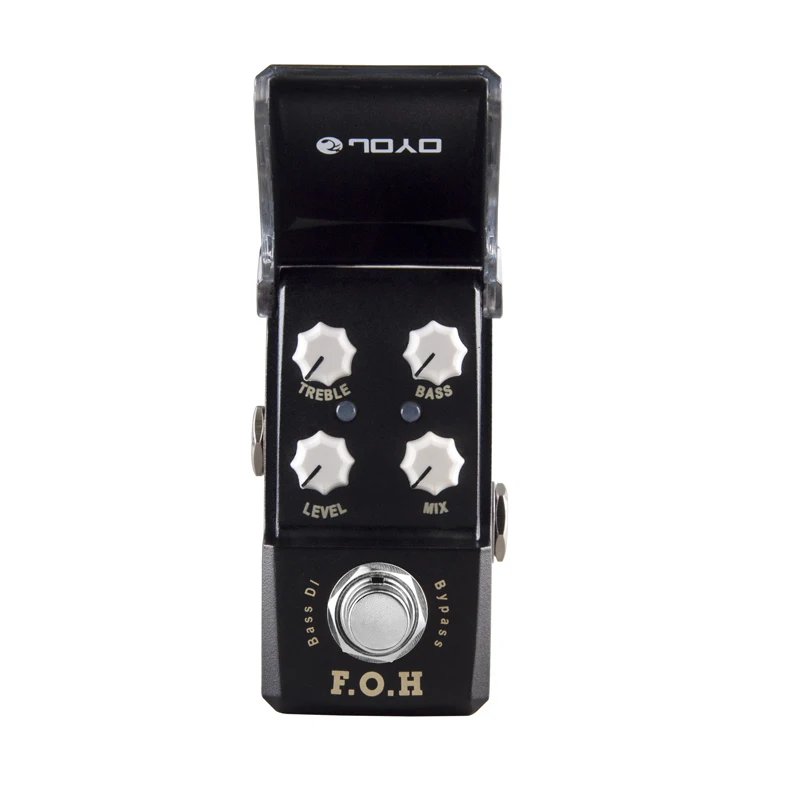 

JOYO JF-331 F.O.H BASS DI Effects Guitar Pedal F.O.H(BASS DI) Pedals With Gold Pedal Connector and Mooer Knob