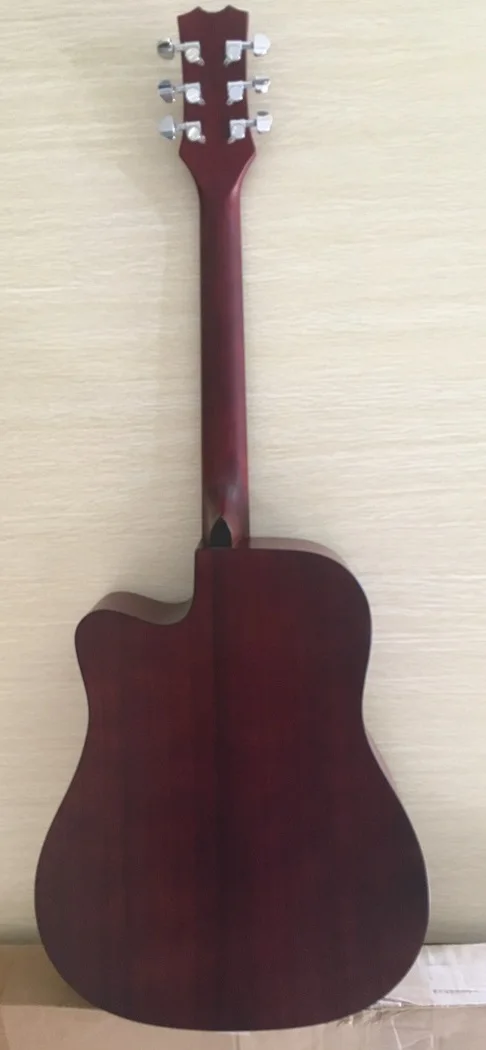 Хорошее качество 41 дюймов Акустическая гитара полная липа, китайская фабрика гитары