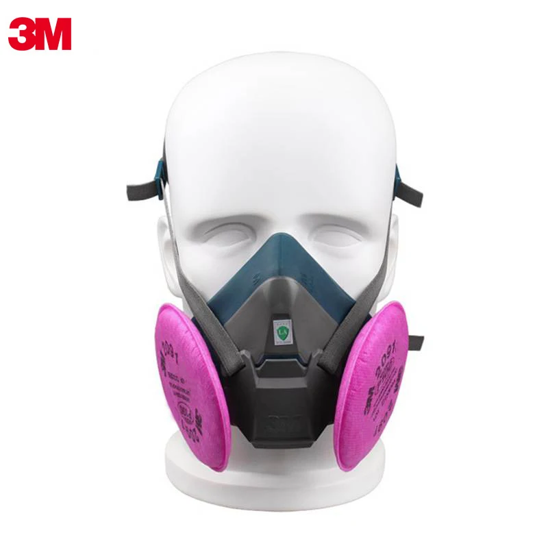 7 в 1 костюм 3 м 6502 с 2091 респиратор от пыли промышленная полировка пылью дымка Сварка дыма стекловолокна противогаз